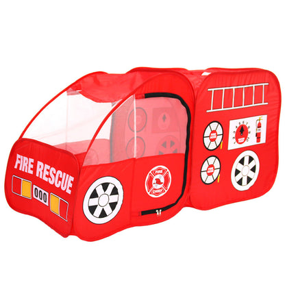 Children'S Car Tent Play House Wholesale, Fire Truck Toy House Indoor And Outdoor Thickening Folding Thickening