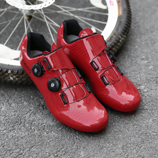 New Men's And Women's Road Bike Power Shoes With Lock