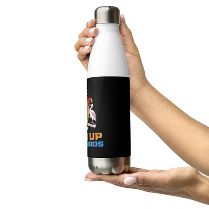 Stainless Steel Water Bottle-Poppason Sports Merch